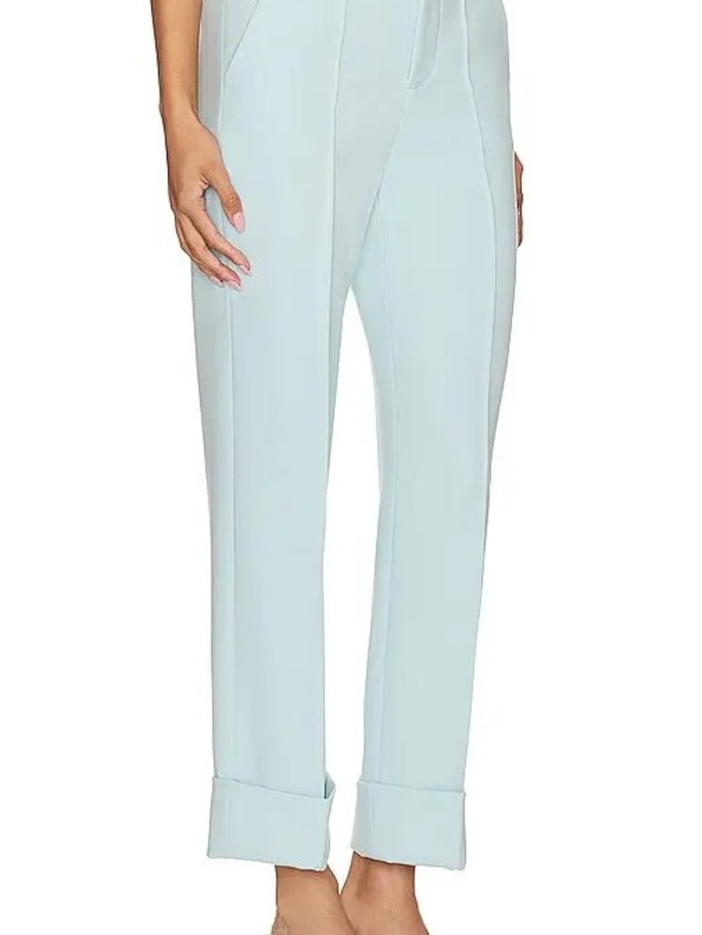 NWT Alice + Olivia By Stacey Bendet Ming Ankle Pant High Cuff Size 12